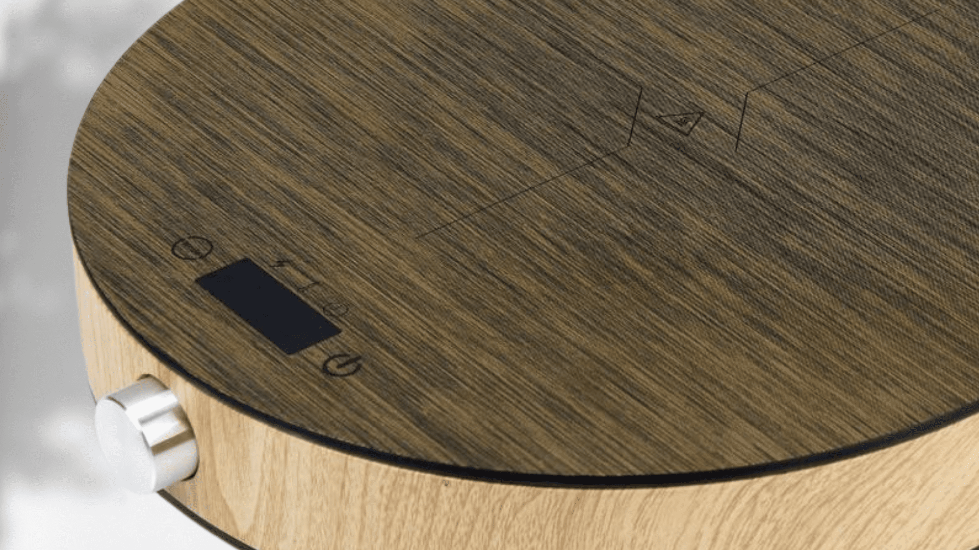 Plaque induction portable - 2000W - effet bois - METTMANN – Image 3